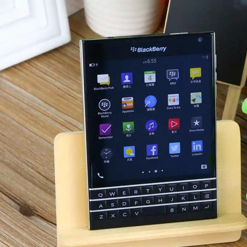 For Blackberry Passport for Q30 BLACK QWERTY Original Touchscreen Cheap Mobile Cell Phone Smartphone By Post