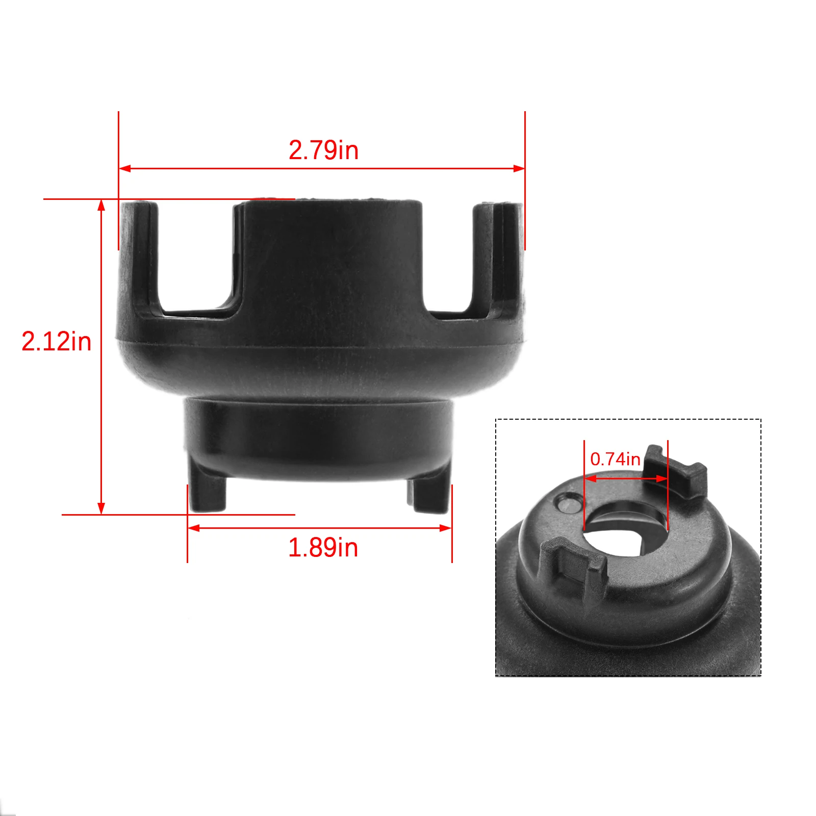 Recoil Starter Cup Fit สําหรับ Briggs & Stratton 08P502-0002-H1 08P502-0003-H1 08P502-0017-H1 เครื่องตัดหญ้าเปลี่ยนชิ้นส่วนเครื่องยนต์เริ่มต้น