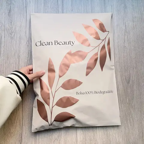 Biologiskt nedbrytbara plastpåsar, matt, anpassade plastpåsar, postpåsar 10 best sales biologiskt nedbrytbar - №4