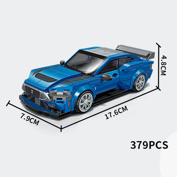 Muscle Car Moderne — Bleu