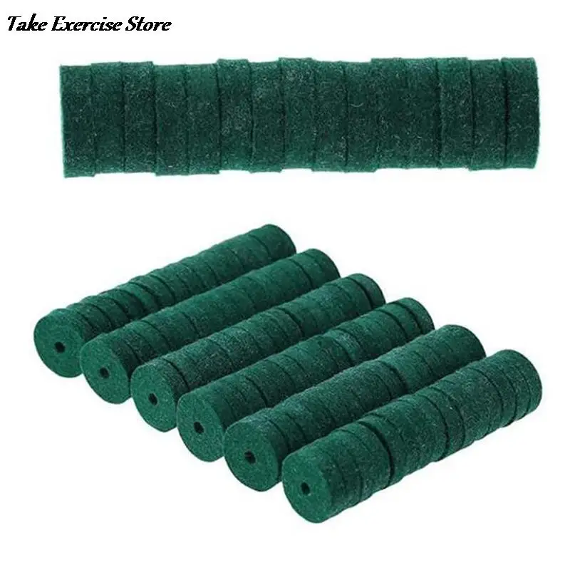 90Pcs/set 22mm Piano Felt Pads Wool Felt Cushion Piano Washers Piano Leveling Key Musicial Instruments Accessories