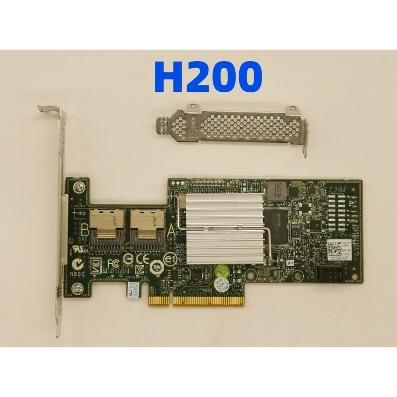 

H200 6Gbps SAS HBA =(LSI 9211-8i) P20 IT Mode ZFS FreeNAS unRAID + 2* Cable