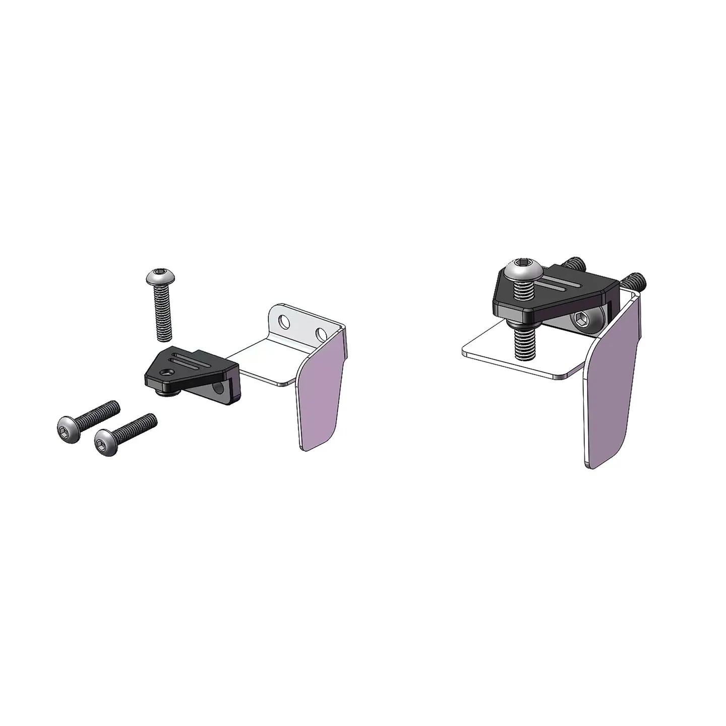 

HR Traxxas Disruptor Aluminum Alloy longitudinal Adjustment Plate Bracket Kit