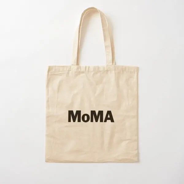 Moma Cotton  Canvas Bag Handbag Foldable Grocery Reusable Travel Women Fabric Tote Unisex Printed Casual Shoulder Bag Shopper