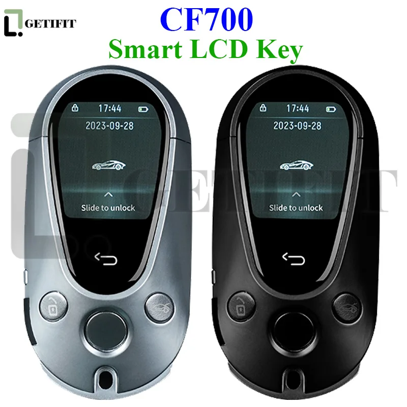 CF700 Universal Modified Auto Remote Smart Control LCD Screen Car Key Fit for Benz/BMW/Hyundai/VW/Toyota Keyless Start