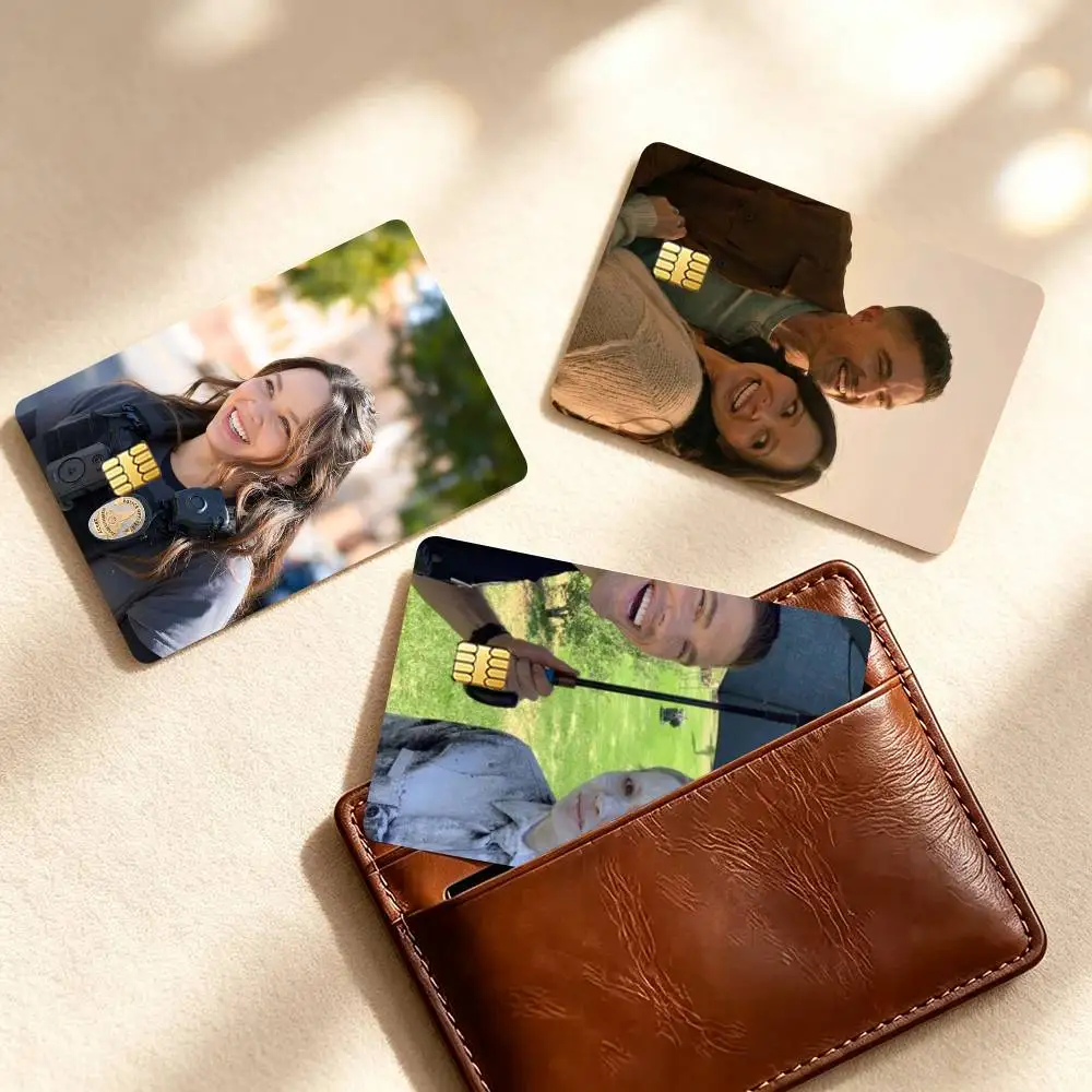 T-The Rookie TV S-Show  Credit Card HD Stickers Small Chip Waterproof Sticker Game Card Decal Gift