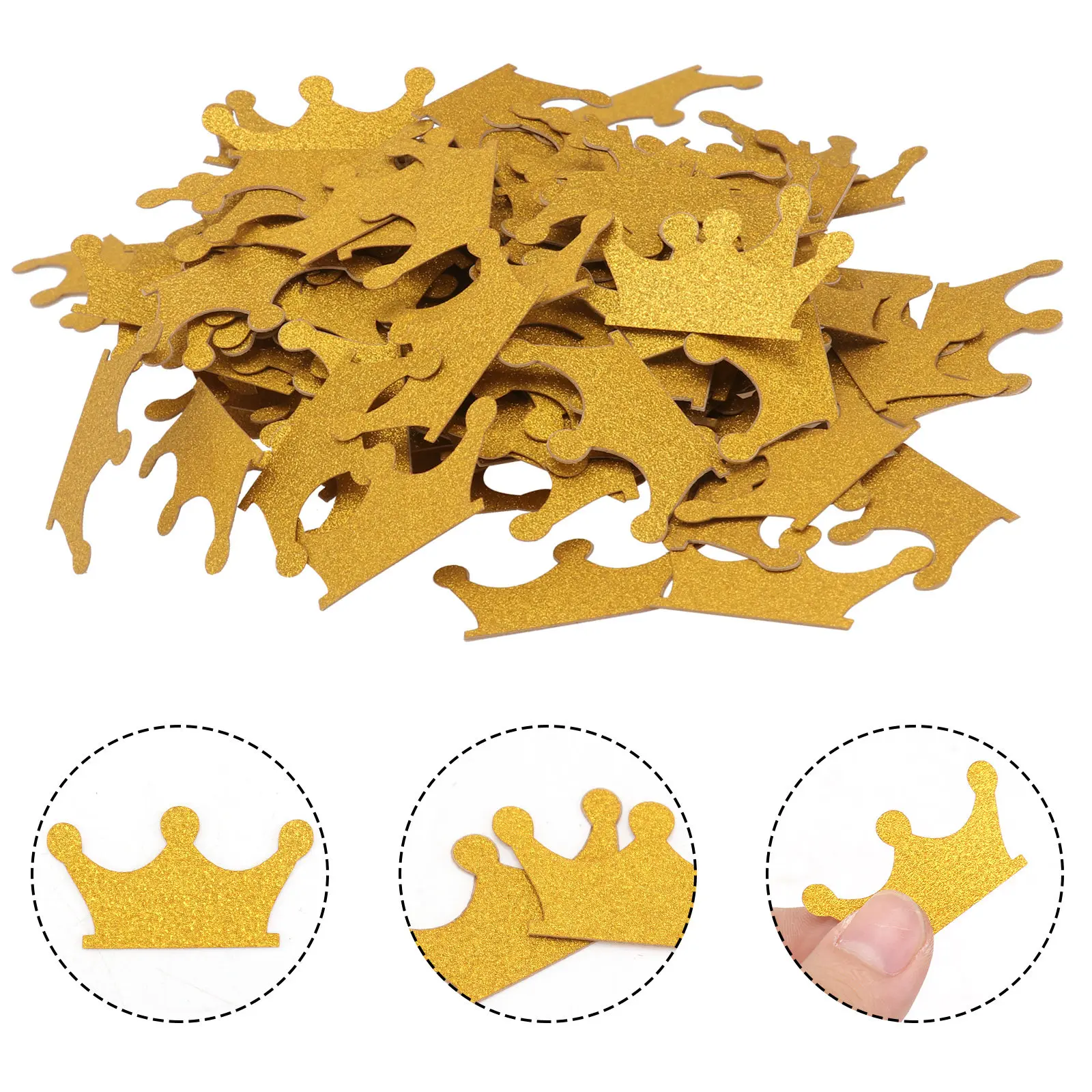 Papercraft Supply Confetti - 200 قطعة من قصاصات الورق على