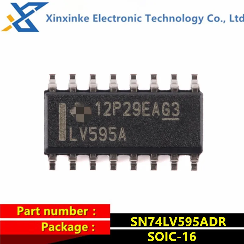 

10PCS SN74LV595ADR LV595A SOIC-16 Counter Shift Registers 8-Bit Shift Register Logic ICs Brand New Original