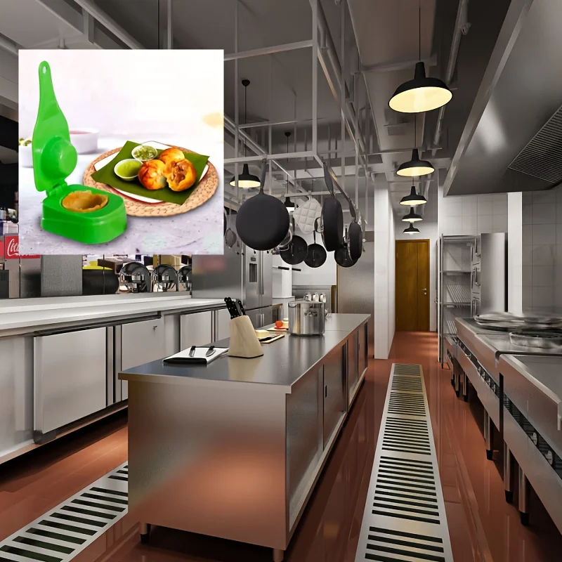 قالب موحد بحجم قالب بثق الطعام أدوات اللحوم الخضراء سهلة التنظيف أدوات المطبخ لوازم قالب الطبخ أداة زلابية الأرز واللحوم