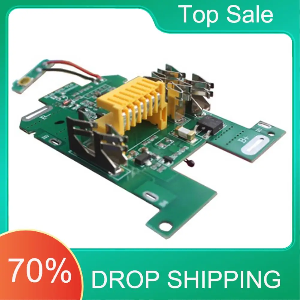 AT03 Top 5Pcs BL1830 Li- Battery BMS PCB Charging Protection Board For  18V Power Tool BL1815 BL1860 LXT400 BL1850 Gree