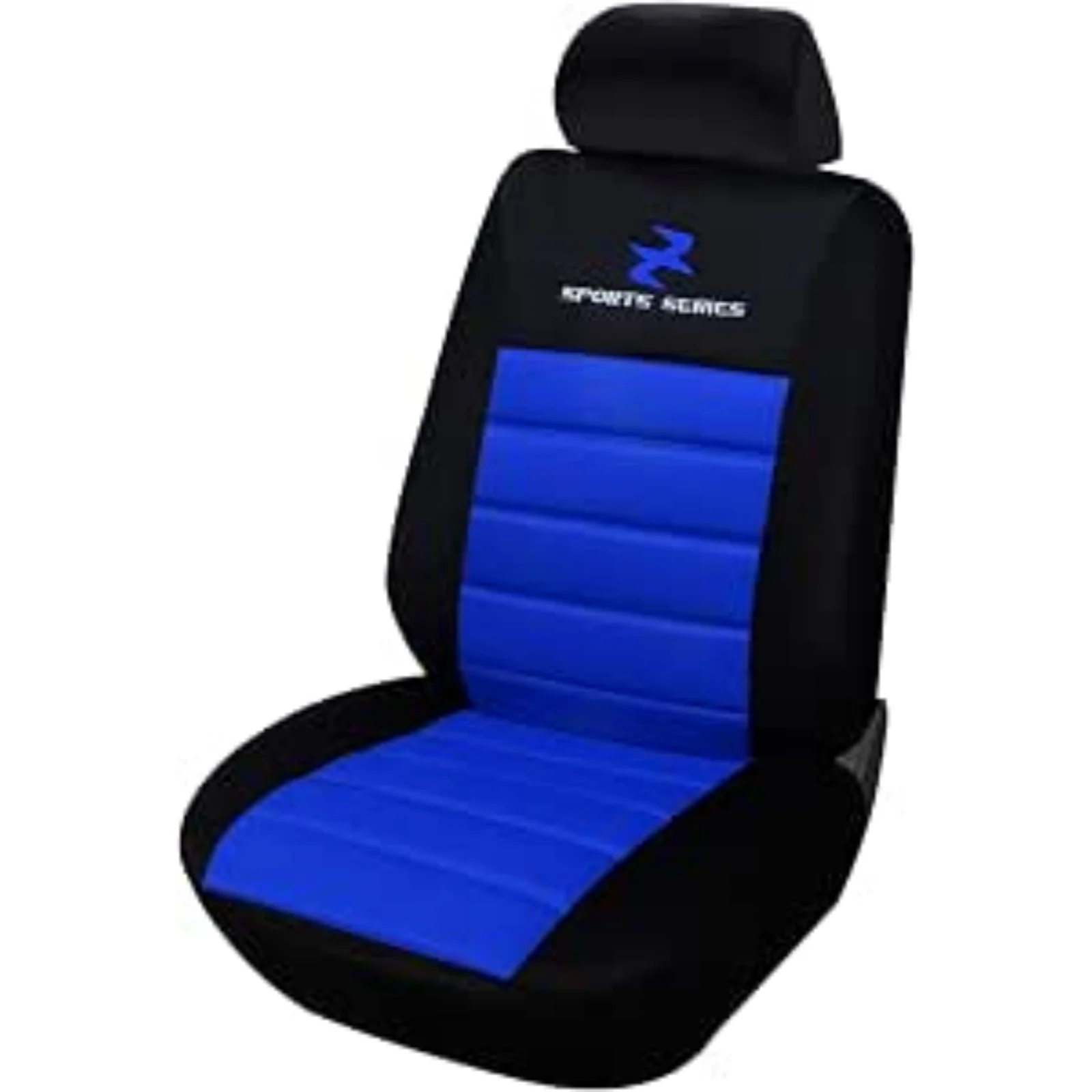 1 Stück Universeller Vordersitzbezug für Autos, Schutzbezug aus Polyester, gepolsterter Sitzbezug mit Kopfstützen – Detail 6