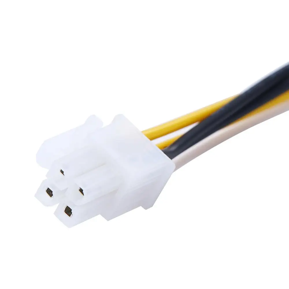 Lead Connector Wire Power Adapter Power Supply Extension Cable Extention Power Cable PSU Extension Cable Extension Adapter