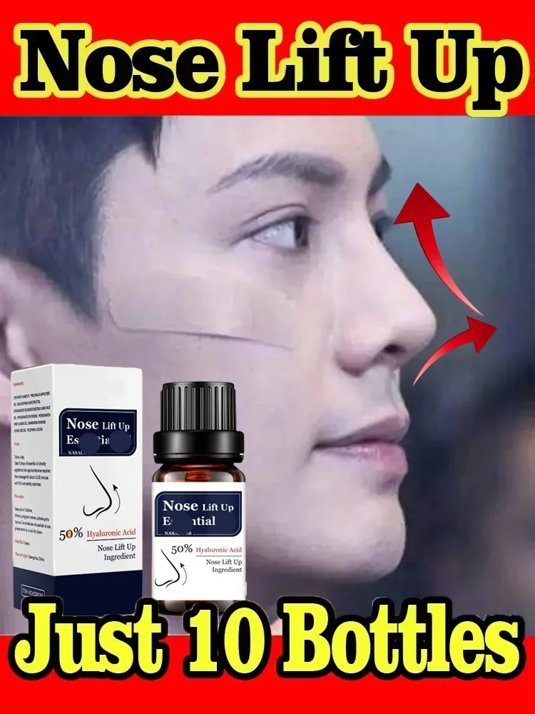 Nase heben ätherisches Öl natürliche Pflege dünne kleinere Nase hoch hoch Rhino plastik Formung Nasen knochen Umbau Massage
