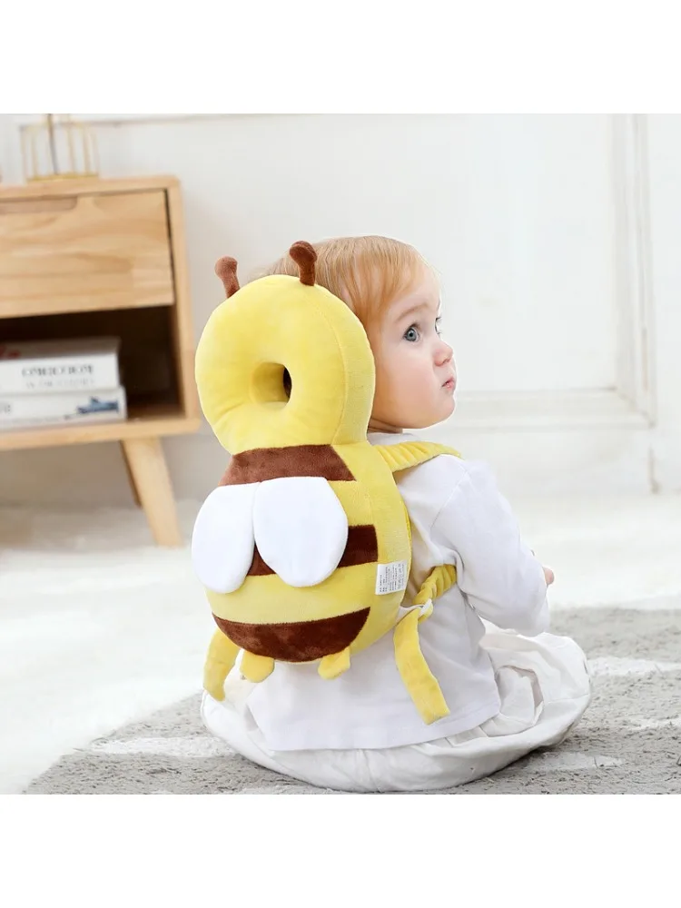 Protecteur de tête de bébé, dessin animé mignon, oreillers de protection sûrs pour enfants, apprendre à marcher, coussin de protection de tête, Anti-chute, casquette de transport