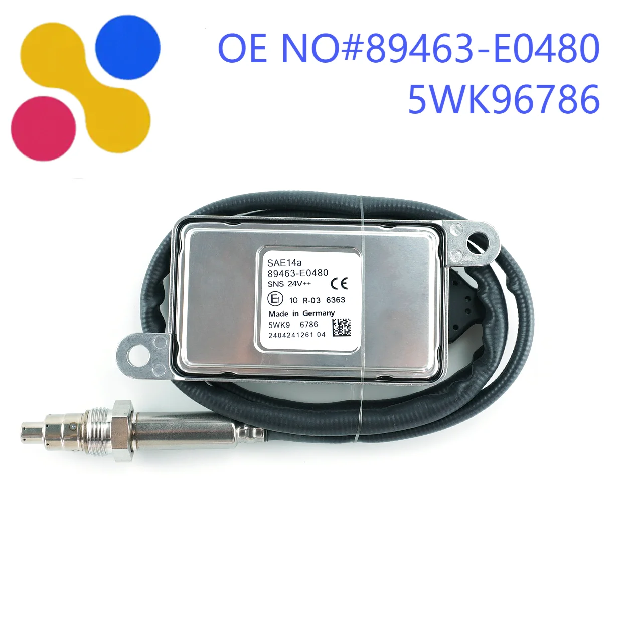 

89463-E0480 5WK96786 NOx Sensor High Quality Nitrogen Oxide Sensor for Hino Manufacturer Direct Supply Truck Part 5WK9 6786