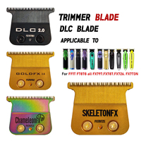 Replaceable Cutter Bit Colorful DLC2.0 FX707Z FX 2.0 Rplacement TITANIUM Blade Compatible BaBy PRO Hair Trimmers FX787 and FX726