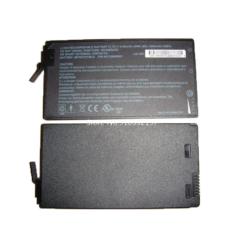 

Laptop Battery For GETAC V110 BP3S1P2100 GTK BP3S1P2100-S 441129000001 11.1V 2100mAh 24Wh New