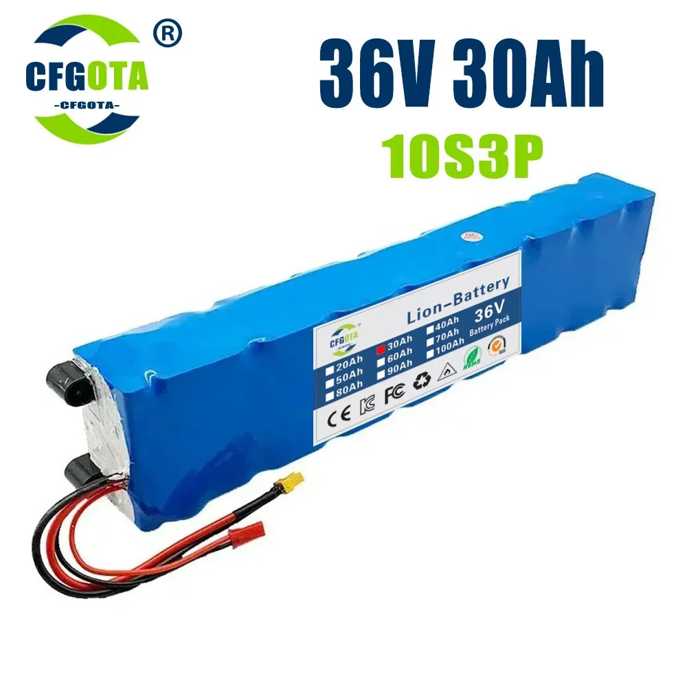 

100% New Original 36V 30Ah Scooter Battery Pack for M365 36V 30000mAh Battery Pack Electric Scooter BMS Board for+free Shipping