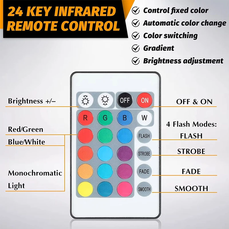 5/6/8/10CM Square Round Solid Wood LED Light Luminous Lamp Holder DIY Crystal Night Light Base USB 1.5M With Remote Control