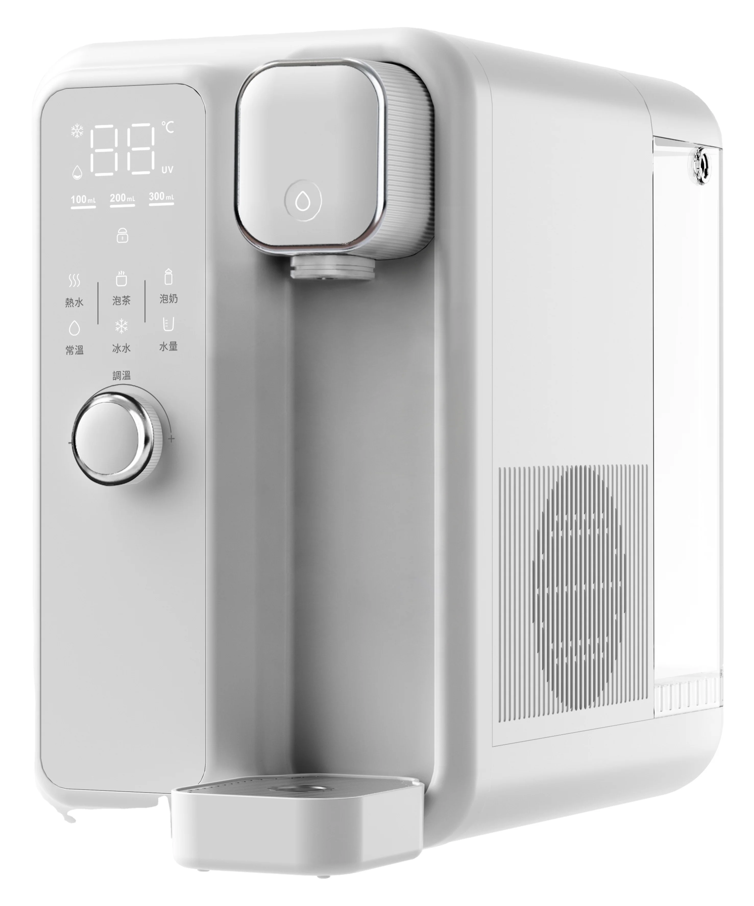 

【Hot】Top-Ranked Stylish Alkaline Electric Water Dispenser Hot Warm Cold RV Hotel Countertop Plastic Home Easy Desktop Installati
