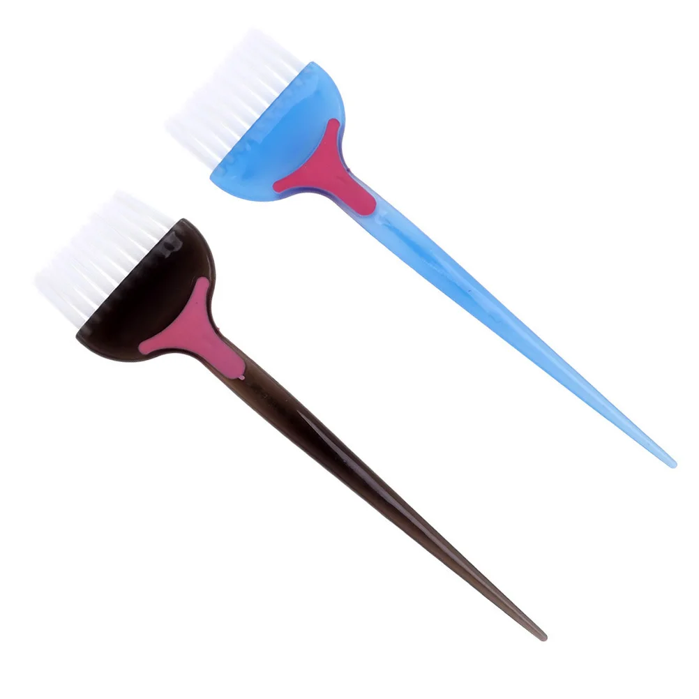 4 шт., кисть для окрашивания, длинная ручка, удобная ручка, легкий для DIY, инструмент для окрашивания волос, аксессуары для салона, аппликатор для краски для волос