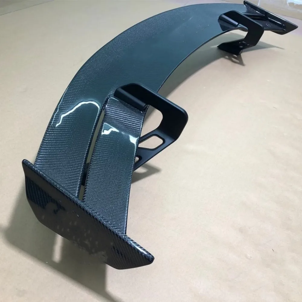 Rear Spoiler Tail Wing for Audi TT Convert Unpainted Carbon Fiber Wide Spoiler Body Kit Car Accessories