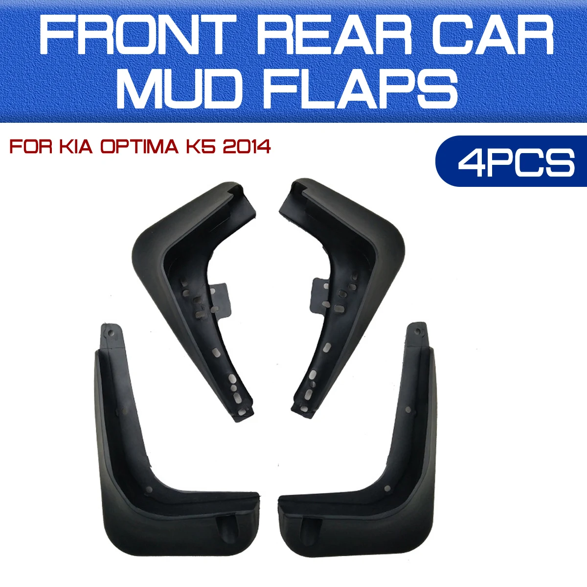 Car Front Rear Car Mudguard Fender Flare Mud Guard Flap Anti Splash Mudflap for KIA Optima K5 2010-2013 2014 2015 2016 2017-2019