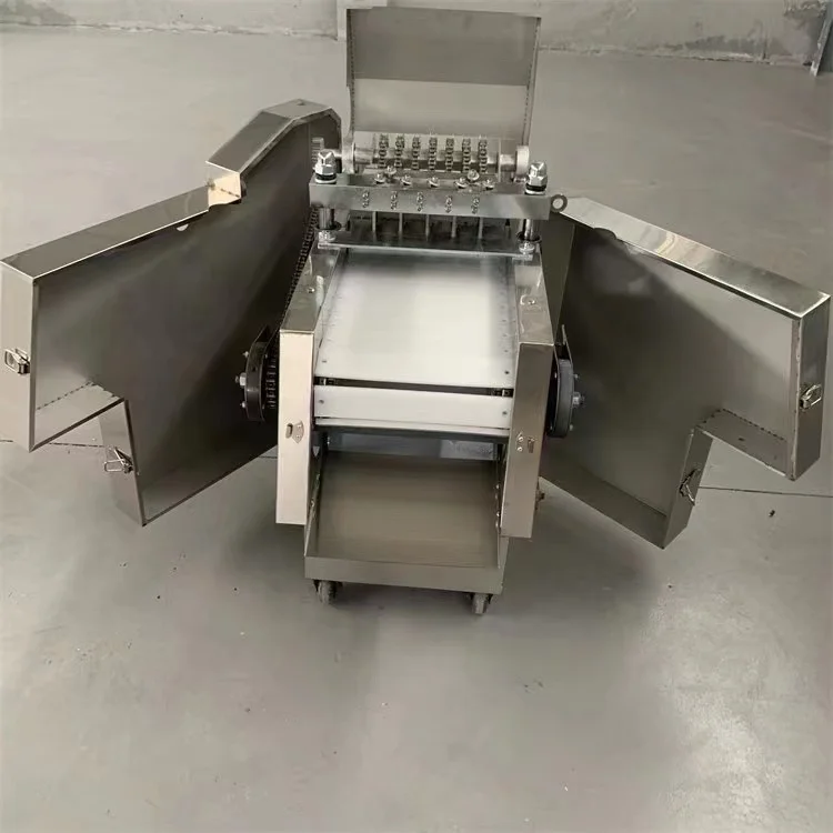 Hot Selling Commercial Frozen Beef Meat Cube Dicer Frozen Meat Cutting Machine Cube Cutter