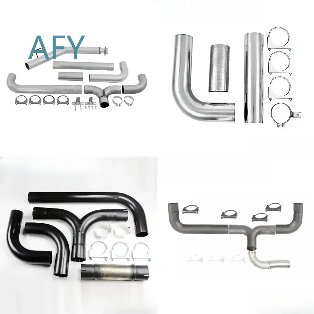 Sistema de Escape Personalizado de Fábrica, Kit de Tubo de Escape para Camiones Pesados, para Freightliner, Volvo, DAF, Renault, Scania, MAN, Iveco, Navistar