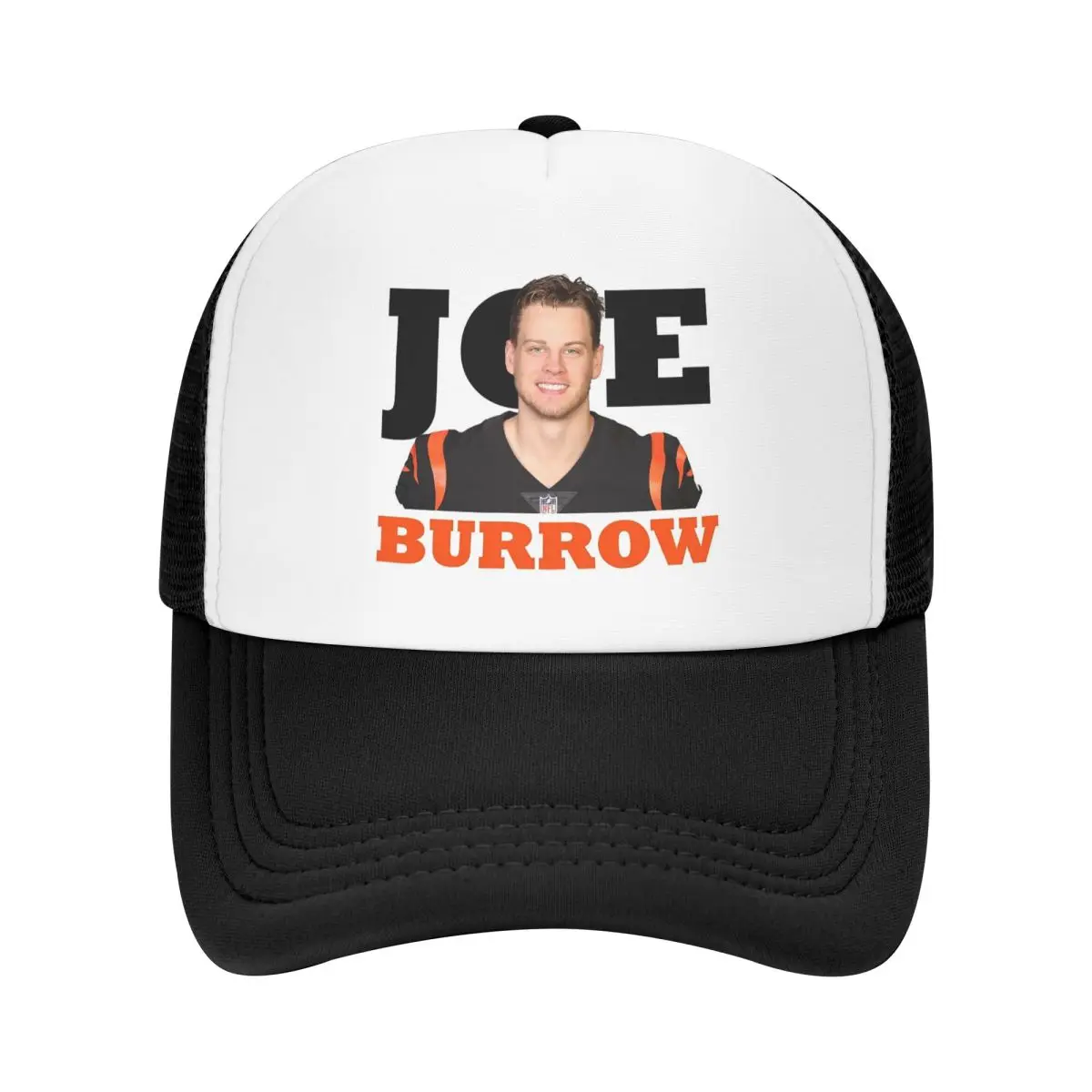 Joe Burrow Bengals Football Cap Fashion Mesh Baseball Caps Adjustable Hat Hip Hop Summer Unisex Baseball Hats Polychromatic