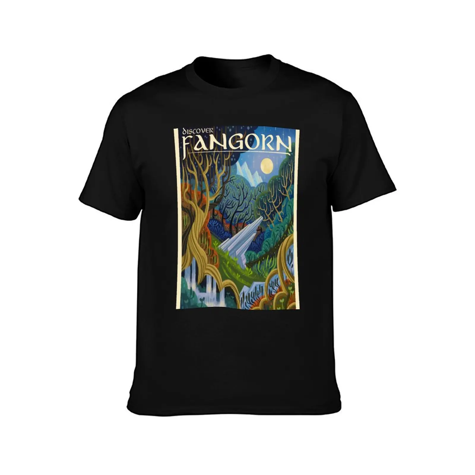 DISCOVER FANGORN T-Shirt man t shirts for men casual T-Shirt
