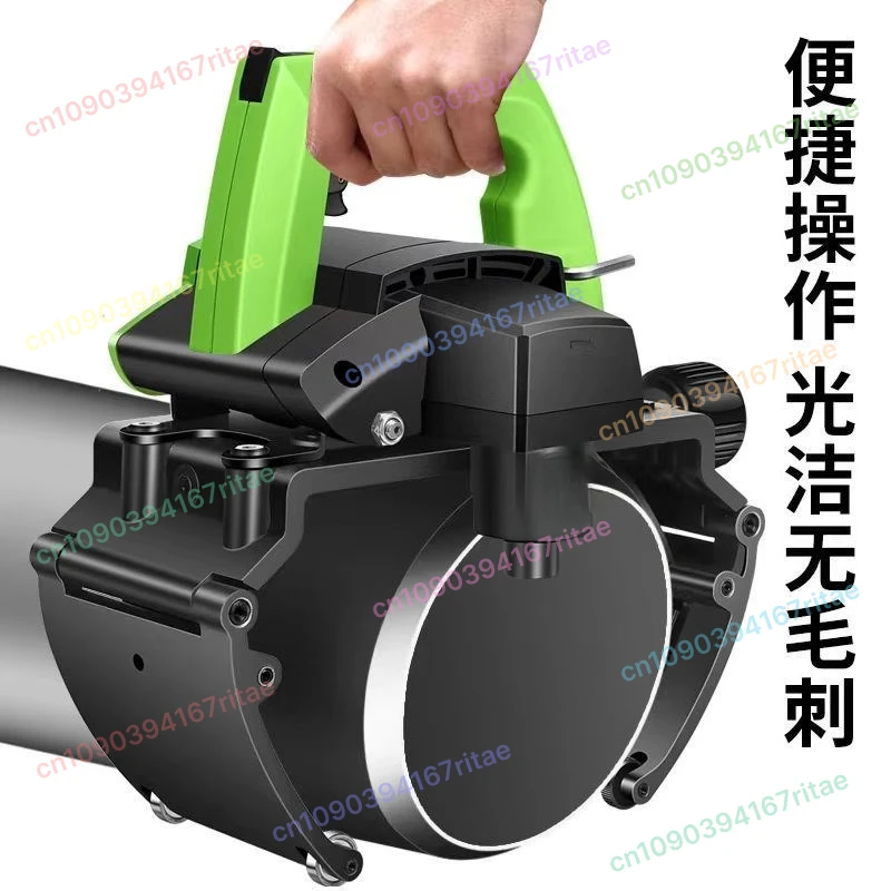 

Round Tube Cutting Beveiling Machine Handheld Stainless Steel Tube Electric Chamfering Tool Multifunction Clamping Device