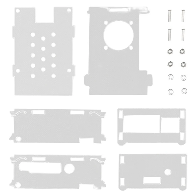 

For Banana Pi M5 Acrylic Case Transparent Shell For Banana Pi BPI-M5 Development Board Protective Shell