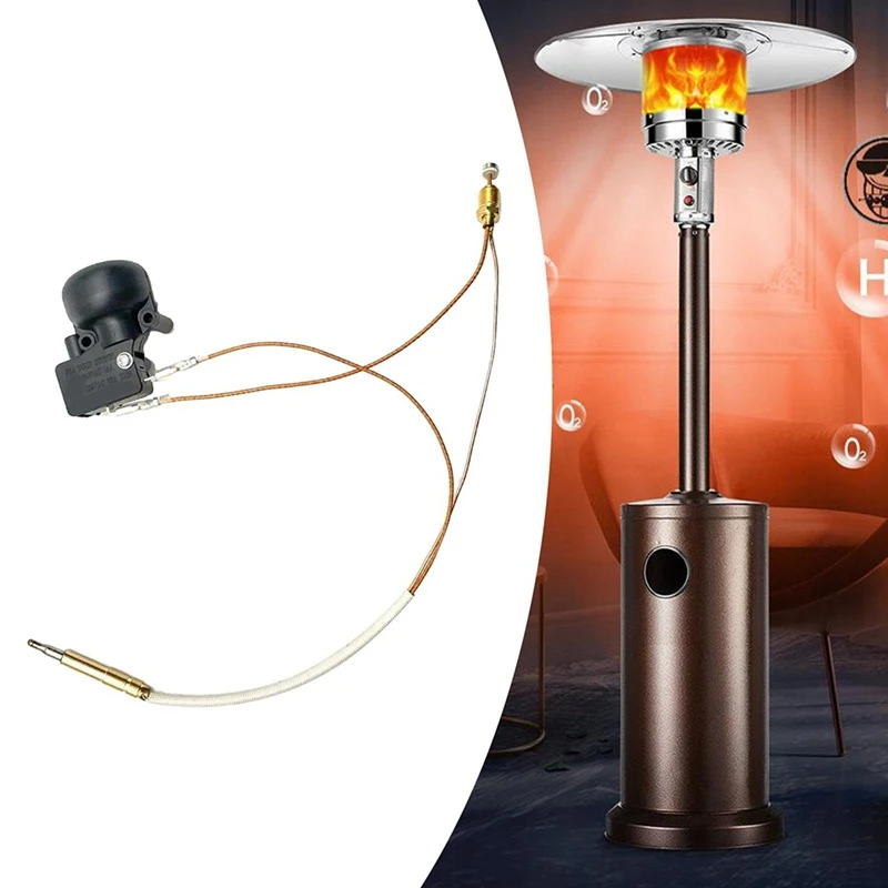 Termopar y interruptor de inclinación para calentador de Patio exterior, Kit de Sensor de termopar de invierno, 2 uds.