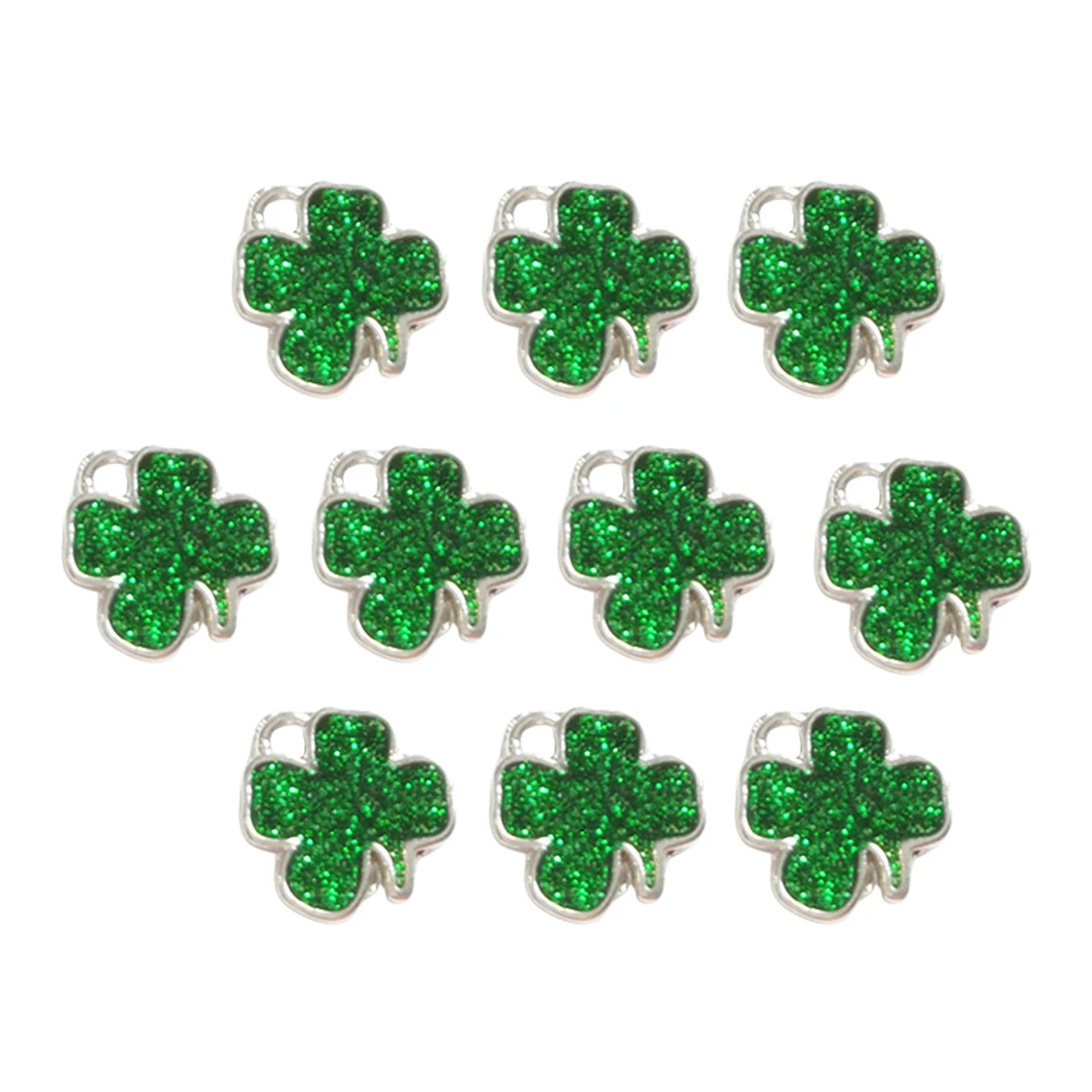 

20pcs Four Leaf Alloy Pendant DIY Jewelry Making Charms Accessories Necklace Bracelet Keychain Craft Materials