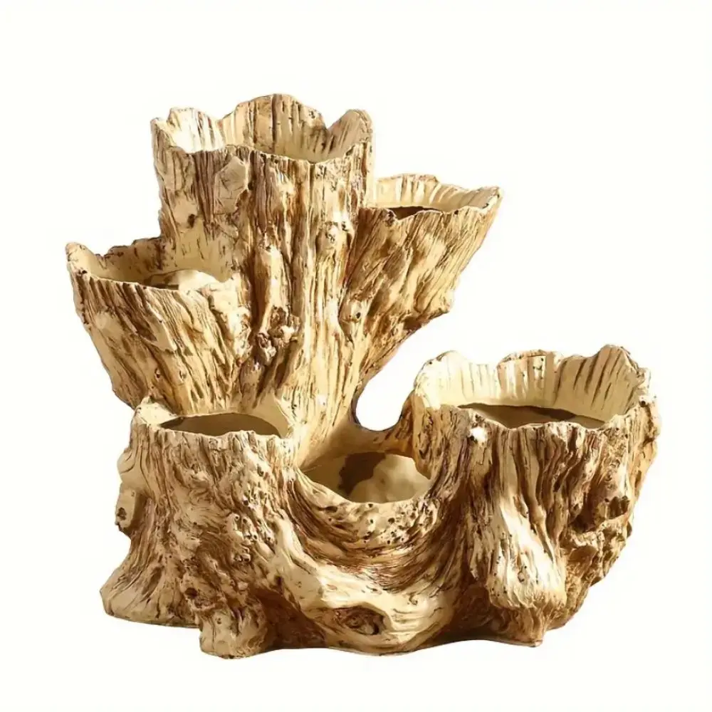 Retro Resin Planter 4