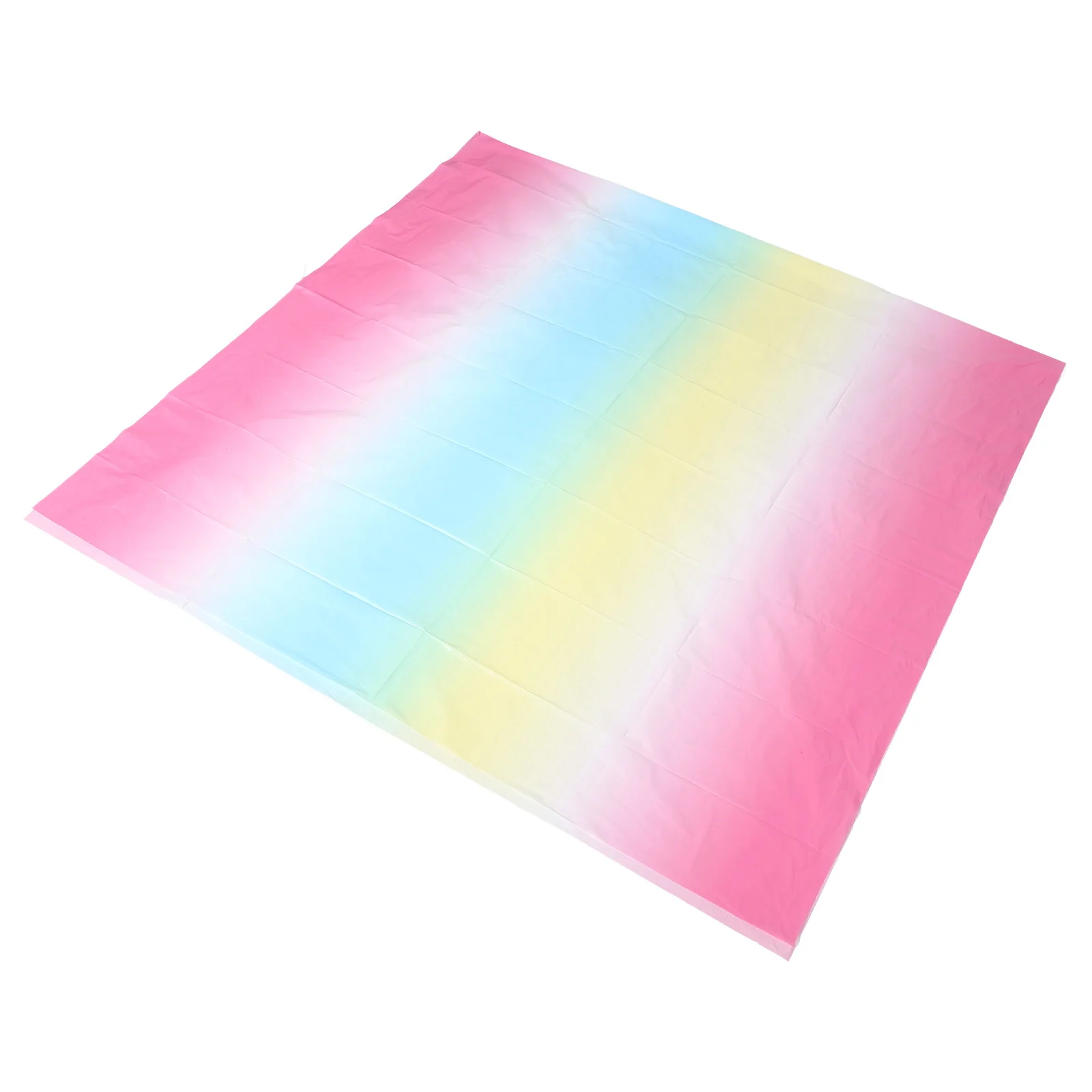 

Birthday Tablecloth Disposable Rectangular Colorful Table Cover Party Wedding Dining Table Decor Colorful Tablecloth