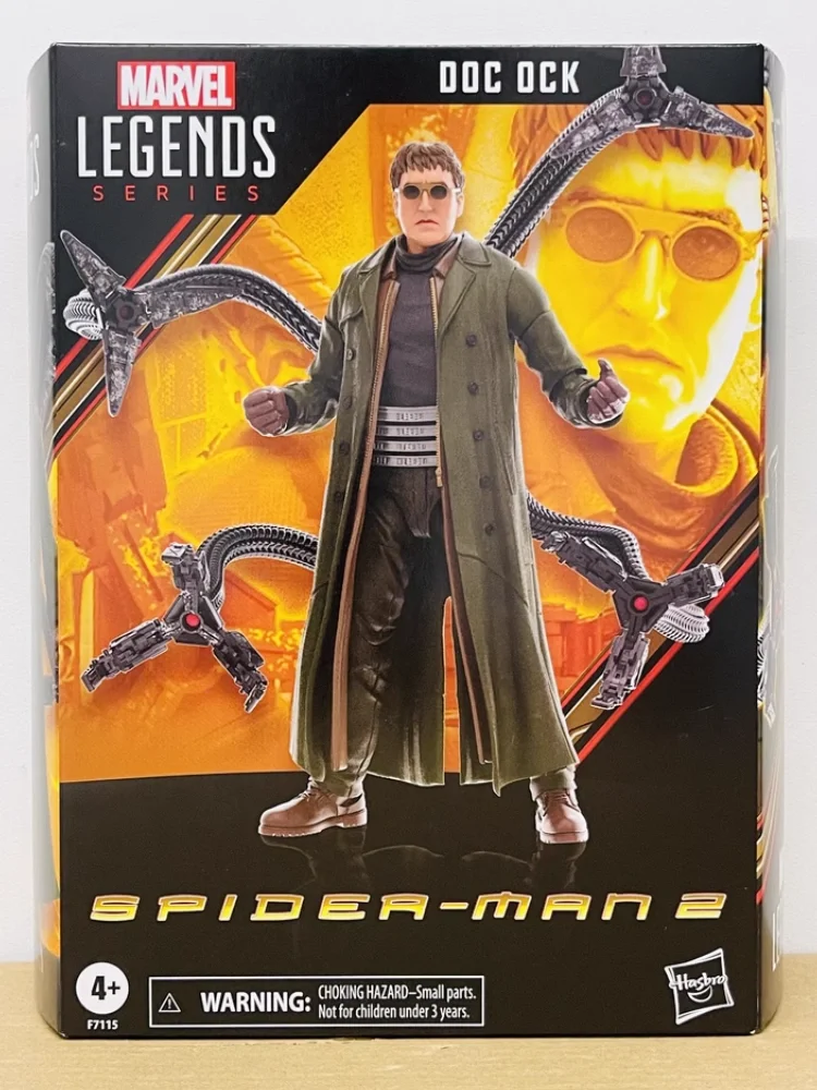 In Stock Marvel Legend Series Spiderman 2 Figure Doctor Octopus Action Figure DOC OCK Movable Joint Model Anime Statue Decor Toy