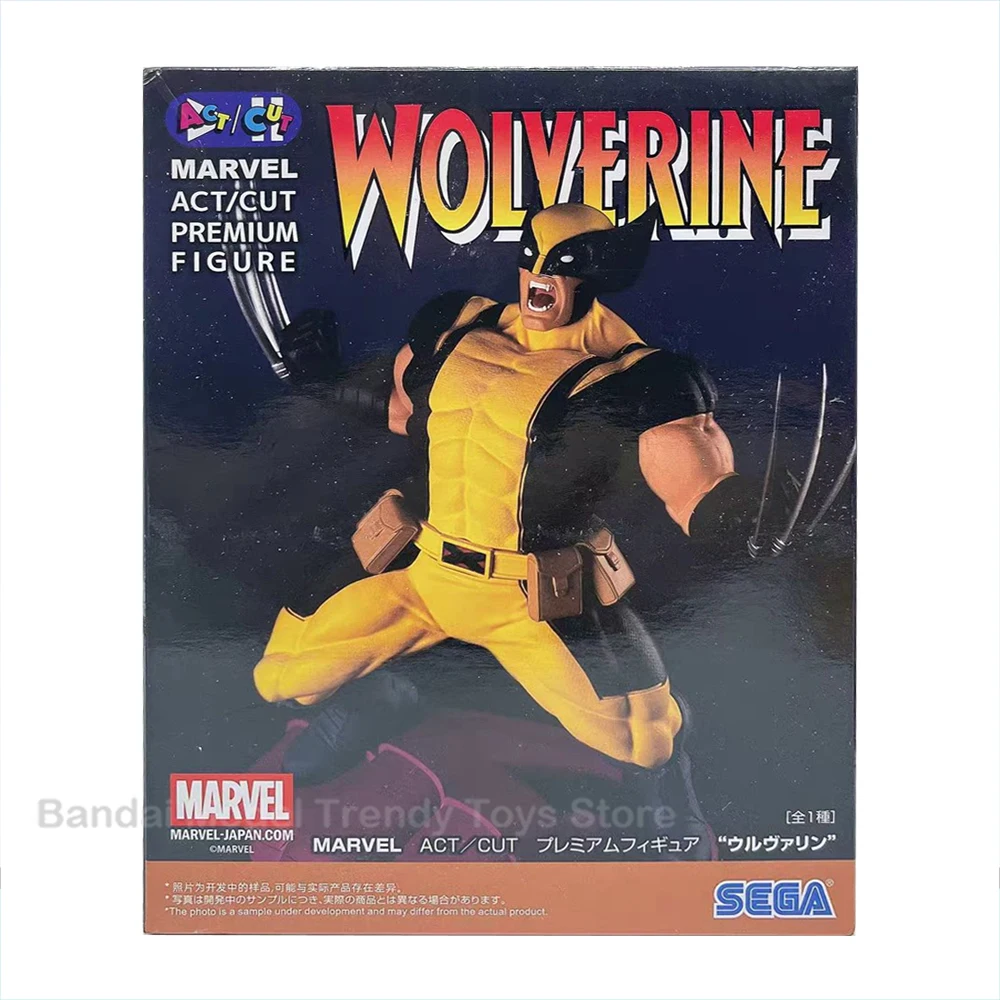 In Stock SEGA Marvel ACT CUT Premium Luxury Wolverine Anime Figure