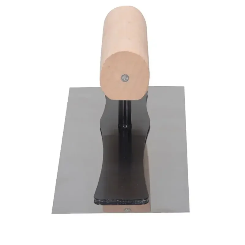 Tile Floor Wall Cement Mud Trowel,240mm Construction Concrete Scraping Tools Plaster Trowel Stainless Steel Plastering Trowels