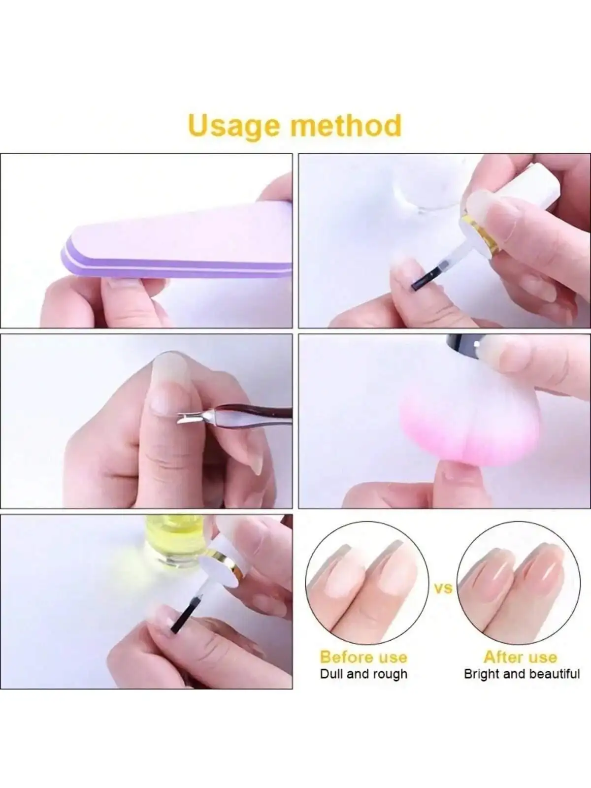 Nail Cuticle Oil, Manicure Nail Treatment Softener Dead Skin Exfoliator Oil,Cuticle Remover Accessories Tool For Nail