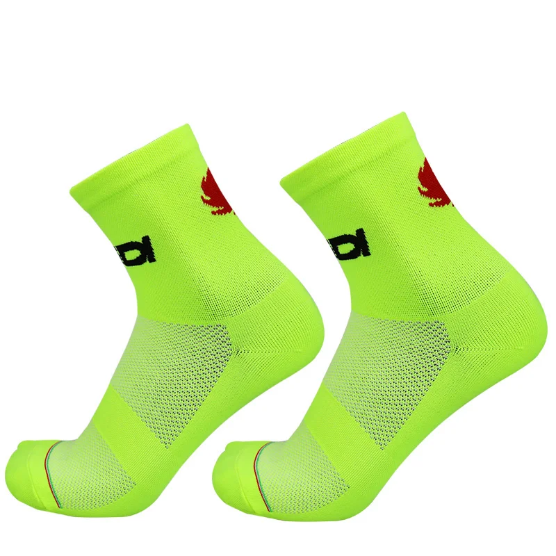 Pro Racing Bike Socks para homens e mulheres, meias esportivas respiráveis, ao ar livre, ciclismo de estrada, 2023