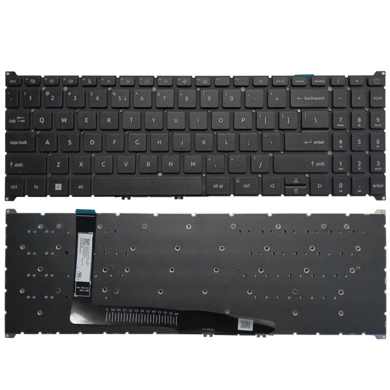 NEW US laptop keyboard for Acer Aspire A315-24P A315-59 N23C3 N22C6 Fun S50-54 A715-51G-52VH A715-76 N22Q3 NO backlight