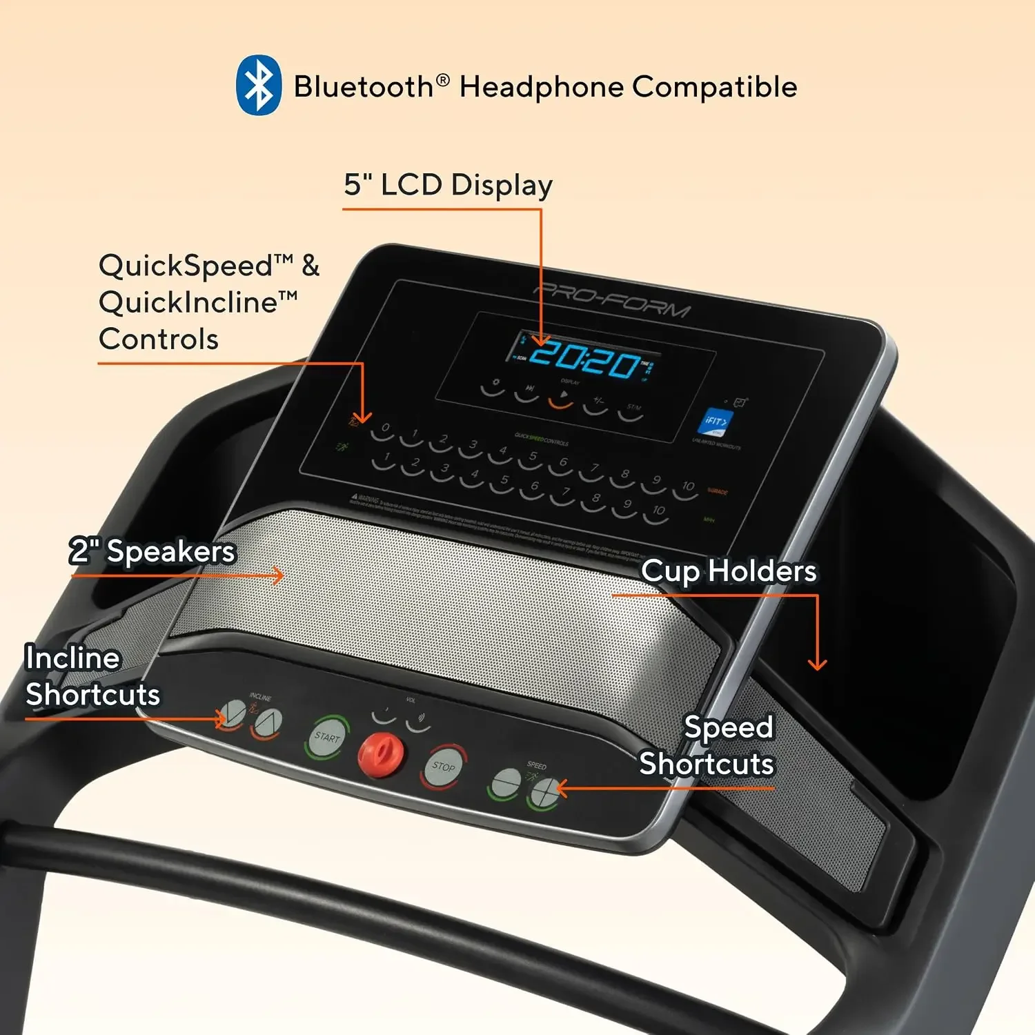 Carbon Series Treadmills | Foldable Treadmill for Running and Cardio Workouts with Shock Absorbing Cushioning to Reduce Joint