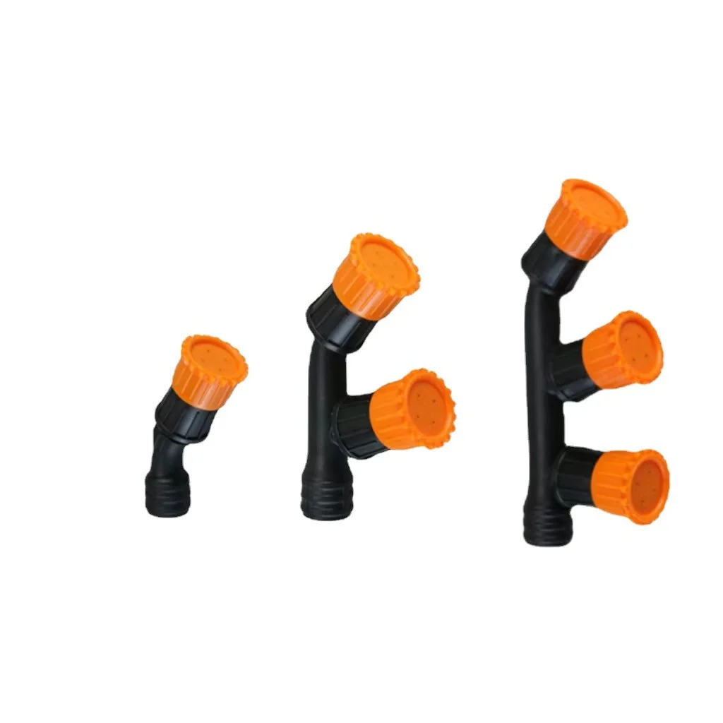 Garden High Pressure Atomizing Adjustable Nozzle Single/Dual/Triple Nozzle Irrigation Pesticide Sprinkler Irrigation Sprayer