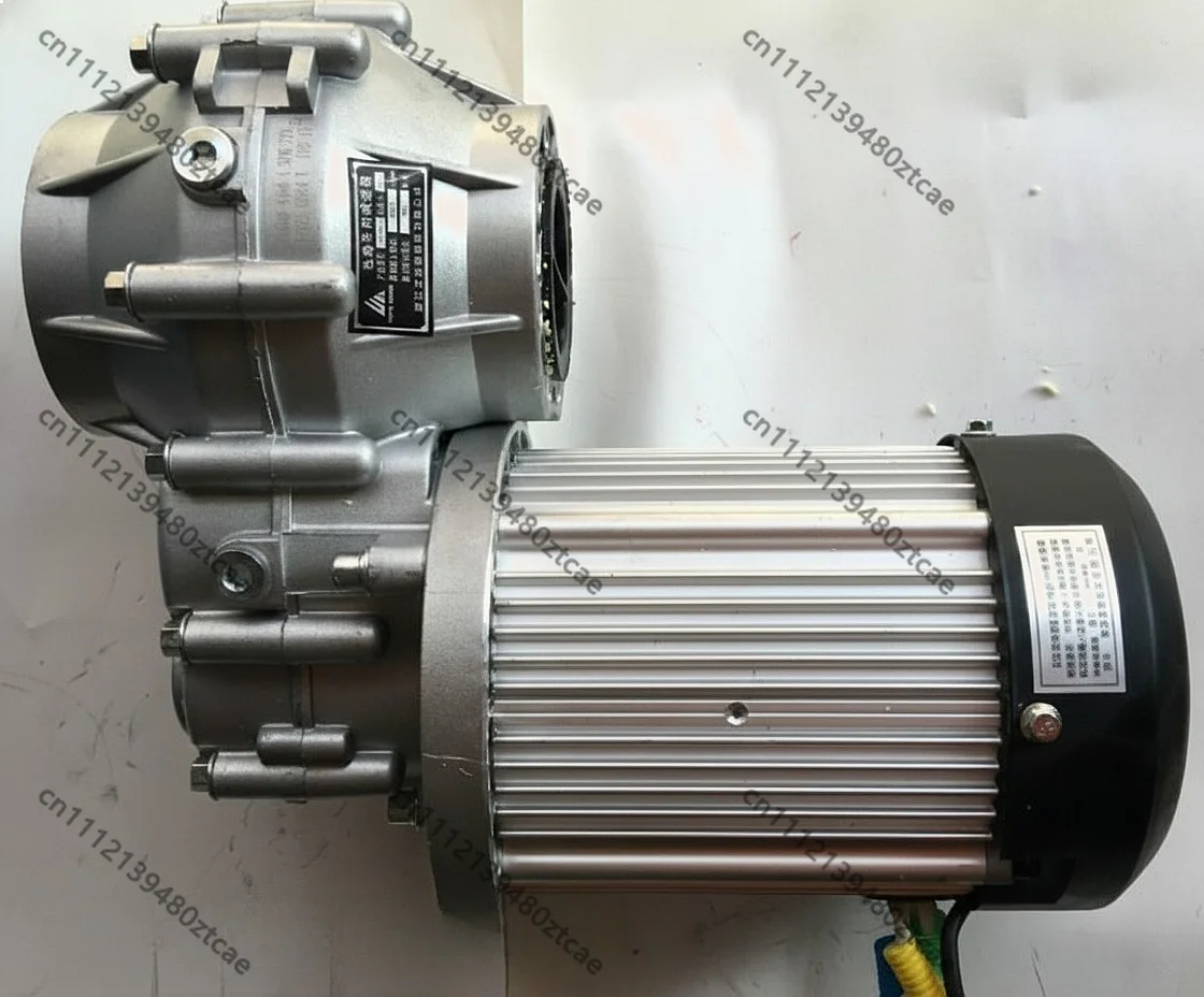 1000W 1200W 48V 60V BLDC Differential Brushless Motor for Electric Tricycle Cargo Bike
