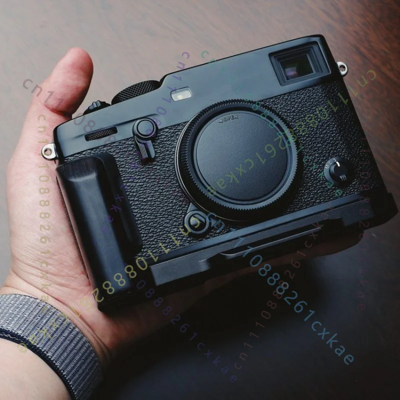 Walnut Ebony Wood Hand Grip Aluminum Alloy Base Camera Accessory For Fujifilm X‑Pro3 Mirrorless Camera