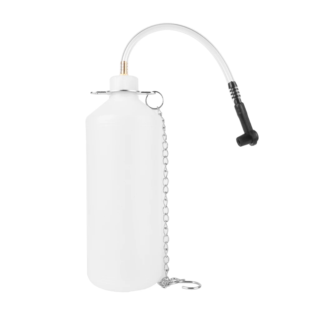 Alat Penguras Cairan Rem Mobil, Pengganti Oli, Penguras Rem Kapasitas 3L, Pengukur Tekanan Udara 0-5Bar/80Psi, Alat Garasi Hisap Manual