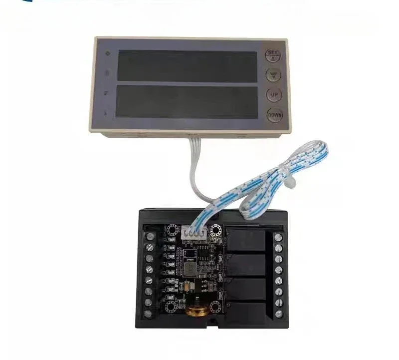 

PLC FX1N-20MR+rail type housing +PLC display relay module delay module
