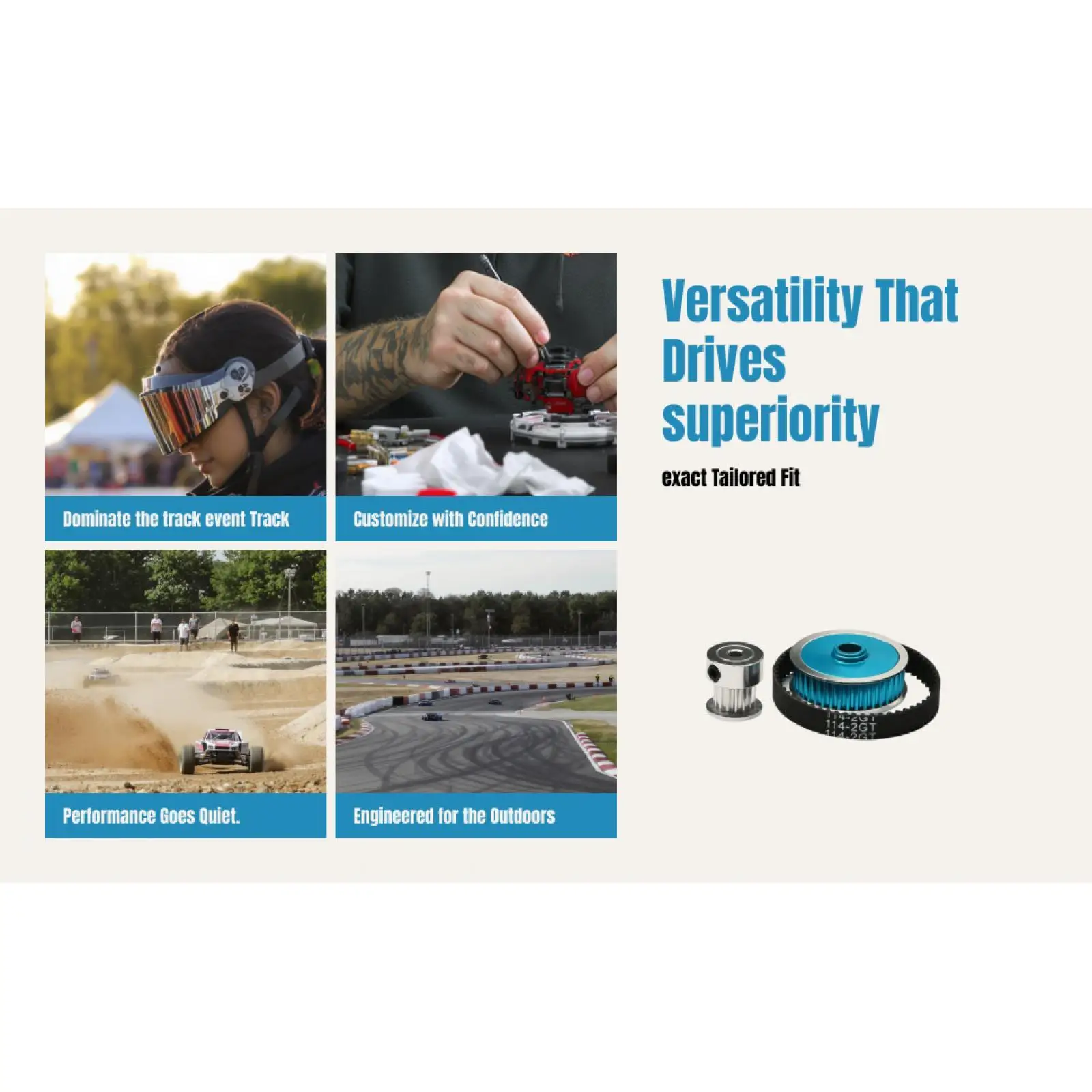 RC Car RC Upgrade Part Premium Assembly Car Accessories Modification TT02